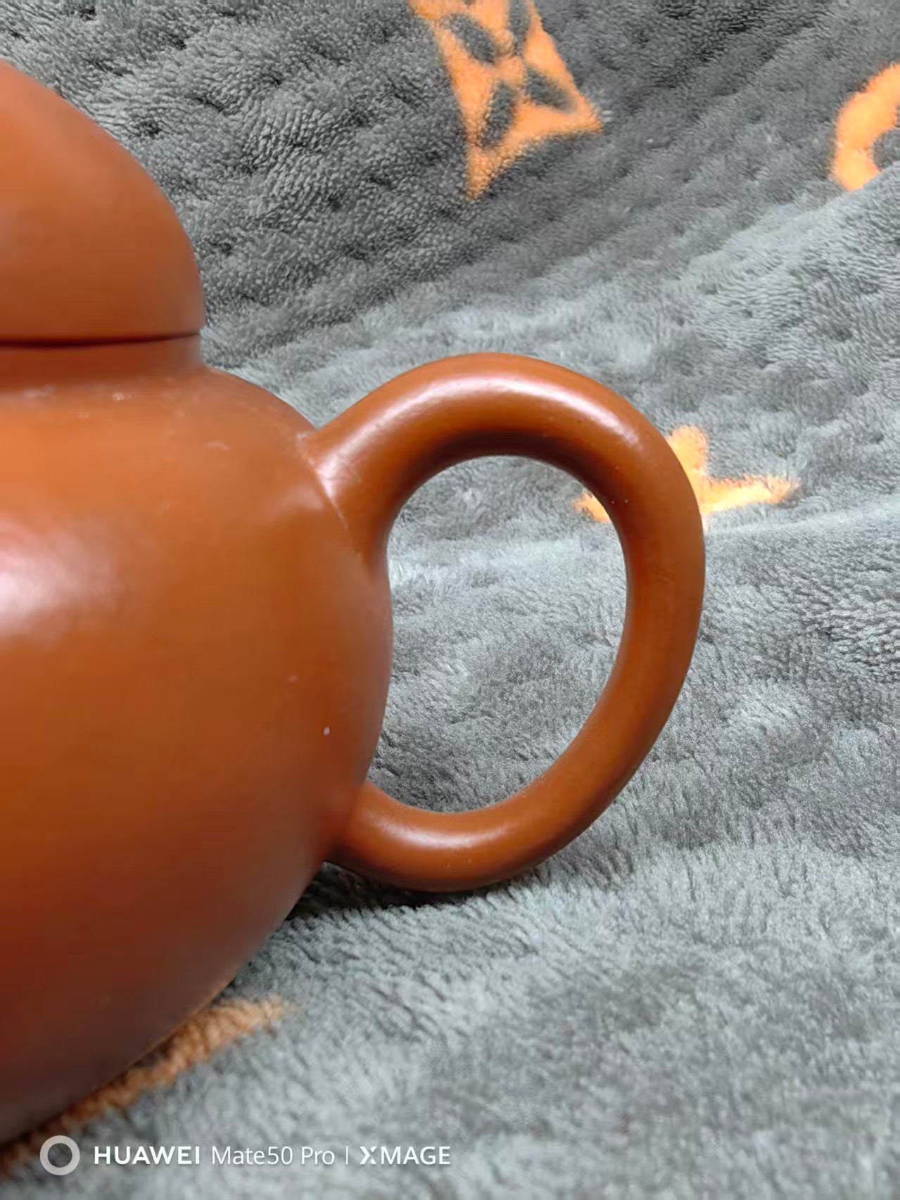 Yixing Zisha “Huanxi” Teapot 140ml – Handmade Zhuni Purple Clay Teapot