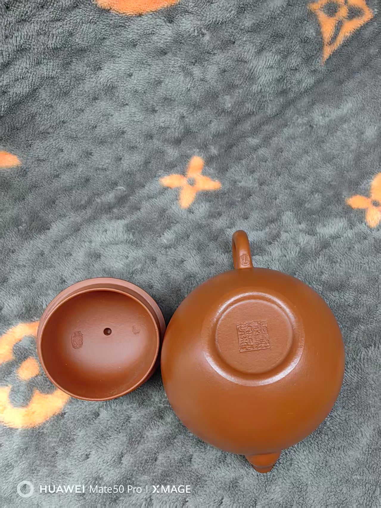 Yixing Zisha “Huanxi” Teapot 140ml – Handmade Zhuni Purple Clay Teapot